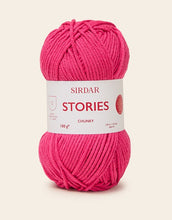 Load image into Gallery viewer, Sirdar Stories Chunky Striped sweater knitting kit 10876 from