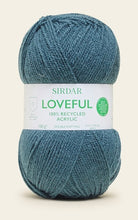 Load image into Gallery viewer, Sirdar 10767 Loveful 100% Recycled Acrylic Sweater Knitting Kit from