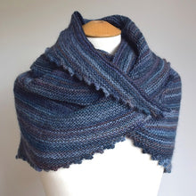 Load image into Gallery viewer, Garter stitch shawl knitting kit