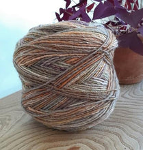 Load image into Gallery viewer, Rico creative melange wonderball aran yarn colour 02 orange-green