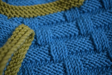 Load image into Gallery viewer, Mason baby sweater knitting pattern (sizes premature - 2 years) - download