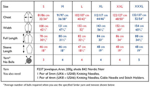 Sirdar 10713 Jewelspun Aran Tunic Knitting Pattern [Digital Download]