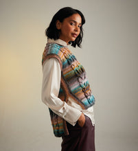 Load image into Gallery viewer, Sirdar 10717 Jewelspun Aran Cable Tank Knitting Pattern [Digital Download]