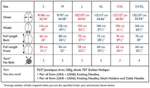 Sirdar 10717 Jewelspun Aran Cable Tank Knitting Pattern [Digital Download]