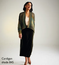 Load image into Gallery viewer, Sirdar 10720 Jewelspun Aran Textured Cardigan Knitting Pattern [Digital Download]