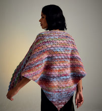 Load image into Gallery viewer, Sirdar 10722 Jewelspun Aran Crochet Shawl Pattern [Digital Download]