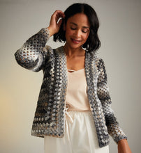 Load image into Gallery viewer, Sirdar 10727 Jewelspun Aran Granny Stitch Crocheted Cardigan Pattern [Digital Download]