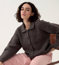 Load image into Gallery viewer, Sirdar 10782 Loveful 100% Recycled Tweed Double Knit Cardigan Knitting Pattern [Digital Download]