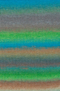 Wave pattern scarf Intermediate knitting kit