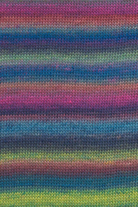 Wave pattern scarf Intermediate knitting kit