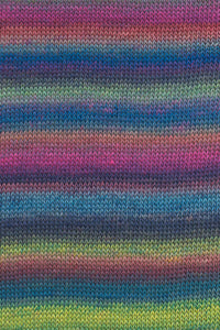 Wave pattern scarf knitting kit