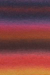 Wave pattern scarf Intermediate knitting kit