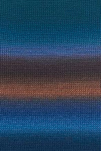 Load image into Gallery viewer, Wave pattern scarf Intermediate knitting kit