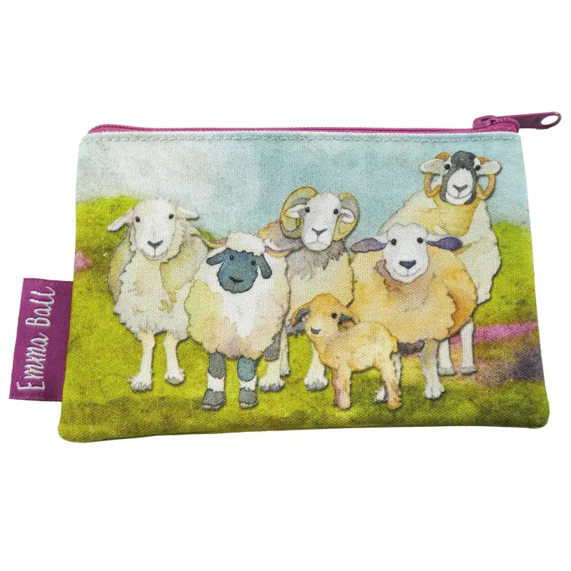 Emma Ball Felted Sheep coin purse