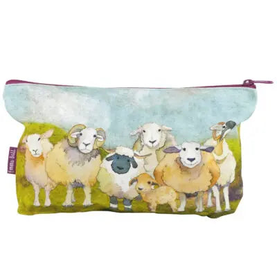 Emma Ball Felted Sheep Zipped Pouch