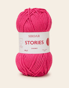 Sirdar Stories Chunky Striped sweater knitting kit 10876 from