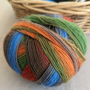 Sock yarn - Lang Jawoll Magic Degrade Superwash 100g