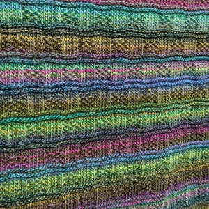 The Original Chevron Granny Stitch Crochet blanket kit in Sirdar Jewelspun