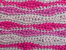 Load image into Gallery viewer, Wave stitch cotton cushion cover crochet kit