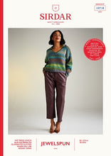 Load image into Gallery viewer, Sirdar Jewelspun sweater knitting kit 10718