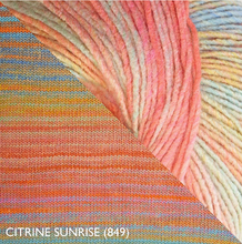 Load image into Gallery viewer, Garter stitch domino blanket knitting kit in Sirdar Jewelspun