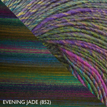 Load image into Gallery viewer, Garter stitch domino blanket knitting kit in Sirdar Jewelspun