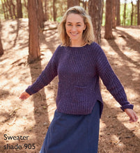 Load image into Gallery viewer, Sirdar 10692 Haworth Tweed Double Knit Sweater Knitting Pattern [Digital Download]