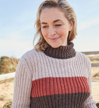 Load image into Gallery viewer, Sirdar 10698 Haworth Tweed Double Knit Sweater Knitting Pattern [Digital Download]