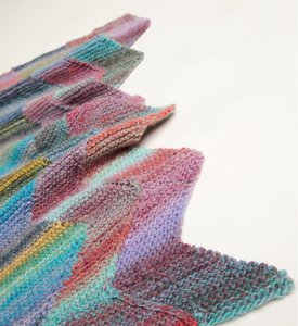 Multicoloured Sirdar 10708 Jewelspun Chunky Blanket Pattern