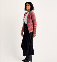 Load image into Gallery viewer, Sirdar 10803 Jewelspun Chunky Fishermans Rib Cardigan Knitting Pattern [Digital Download]