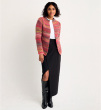 Load image into Gallery viewer, Sirdar 10803 Jewelspun Chunky Fishermans Rib Cardigan Knitting Pattern [Digital Download]