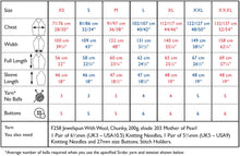 Load image into Gallery viewer, Sirdar 10806 Jewelspun Chunky Fishermans Rib Cardigan Knitting Pattern [Digital Download]