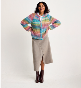 Sirdar 10806 Jewelspun Chunky Fishermans Rib Cardigan Knitting Pattern [Digital Download]