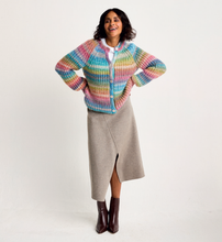 Load image into Gallery viewer, Sirdar 10806 Jewelspun Chunky Fishermans Rib Cardigan Knitting Pattern [Digital Download]