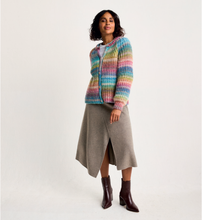 Load image into Gallery viewer, Sirdar 10806 Jewelspun Chunky Fishermans Rib Cardigan Knitting Pattern [Digital Download]