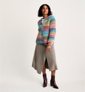 Sirdar 10806 Jewelspun Chunky Fishermans Rib Cardigan Knitting Pattern [Digital Download]