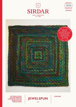 Load image into Gallery viewer, Sirdar Jewelspun aran Blanket crochetting kit 10724