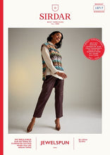 Load image into Gallery viewer, Sirdar Jewelspun slip over knitting kit 10717