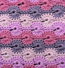 Load image into Gallery viewer, Catherine wheel stitch cushion cover crochet kit - 30cm size