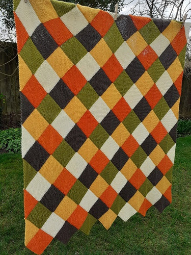 Domino Knitted Blanket pattern - download