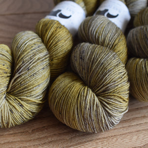 Black Elephant Hand Dyed Sock Yarn