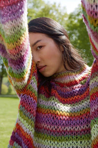 Jumper knitting kit using Lang Cloud yarn