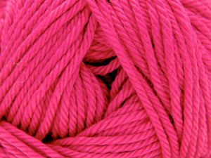 Lang Quattro Mercerised cotton deep pink