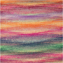 Load image into Gallery viewer, Rico Multi coloured (404) creative melange wonderball yarn for the Garter Stitch Shawl Kit