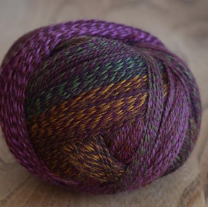 A ball of sock yarn Schoppel Zauberball Crazy 2312 Piano Bar