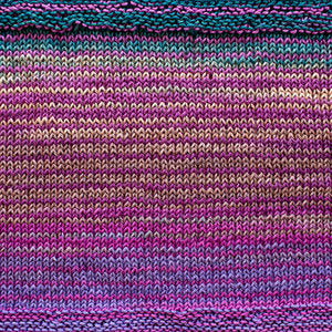 Purples 1084 hand dyed Uneek cotton double knit yarn