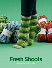 Load image into Gallery viewer, Winwick_mum_Seasons_sock_knitting_book_fresh_shoots